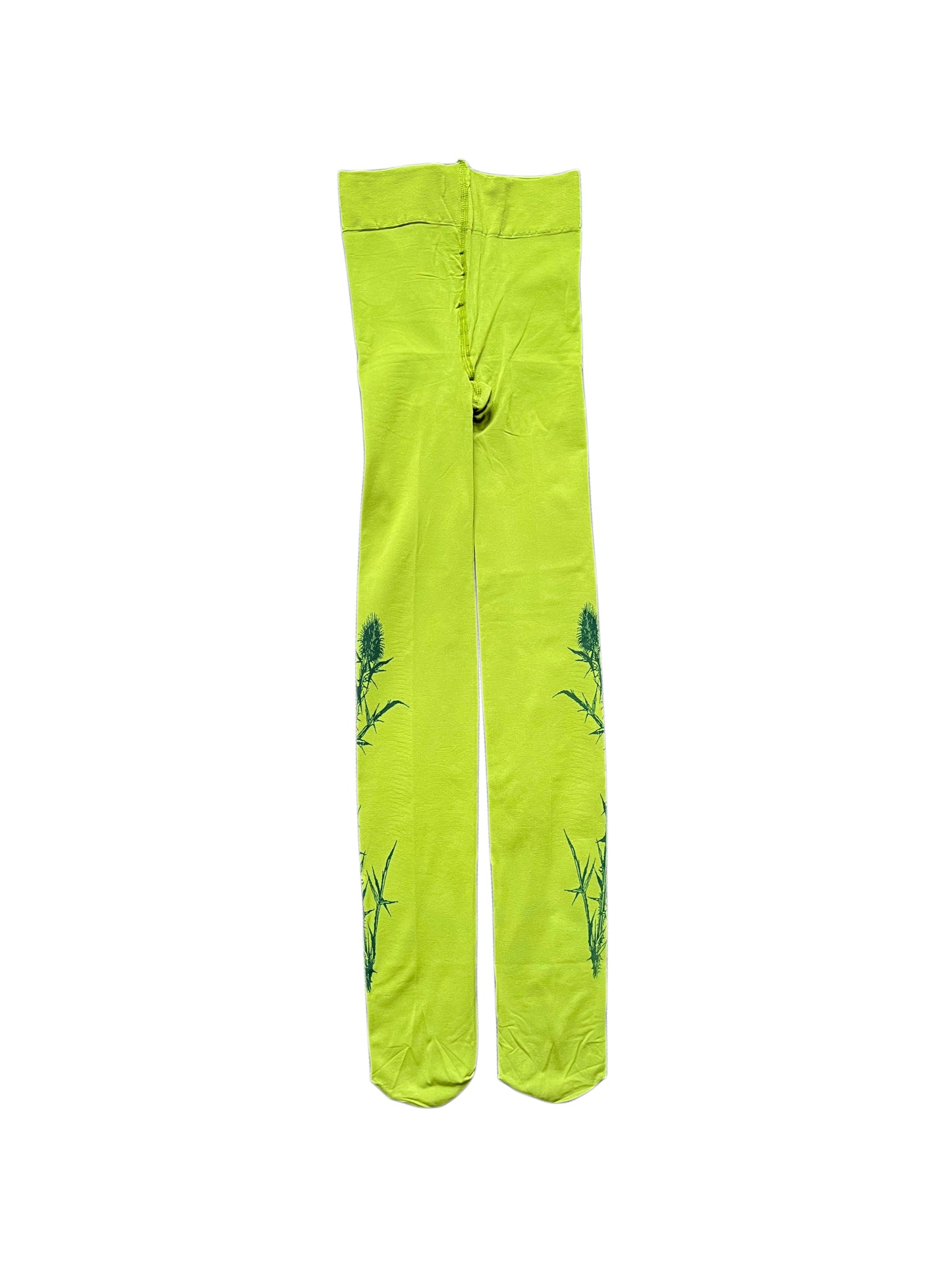 Green Thistle Tights