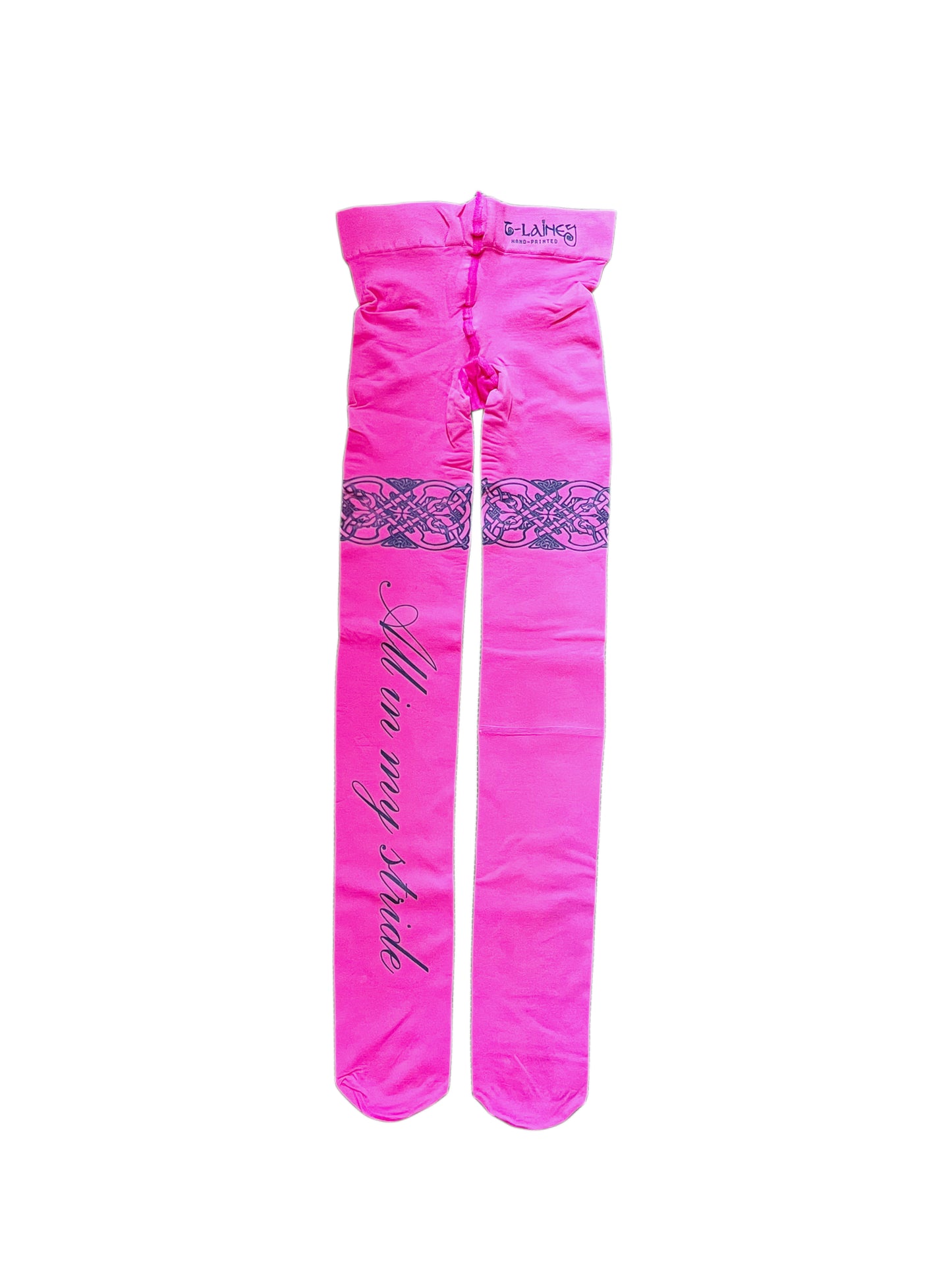 Hot Pink Celtic Garter Belt