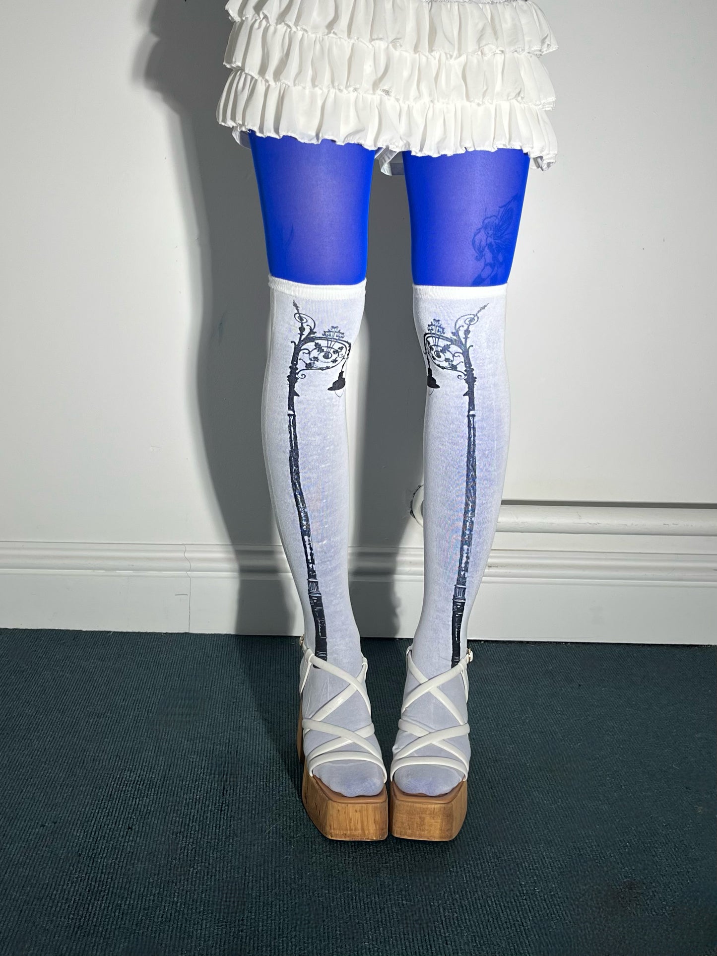 Dublin Lamppost Knee High Socks