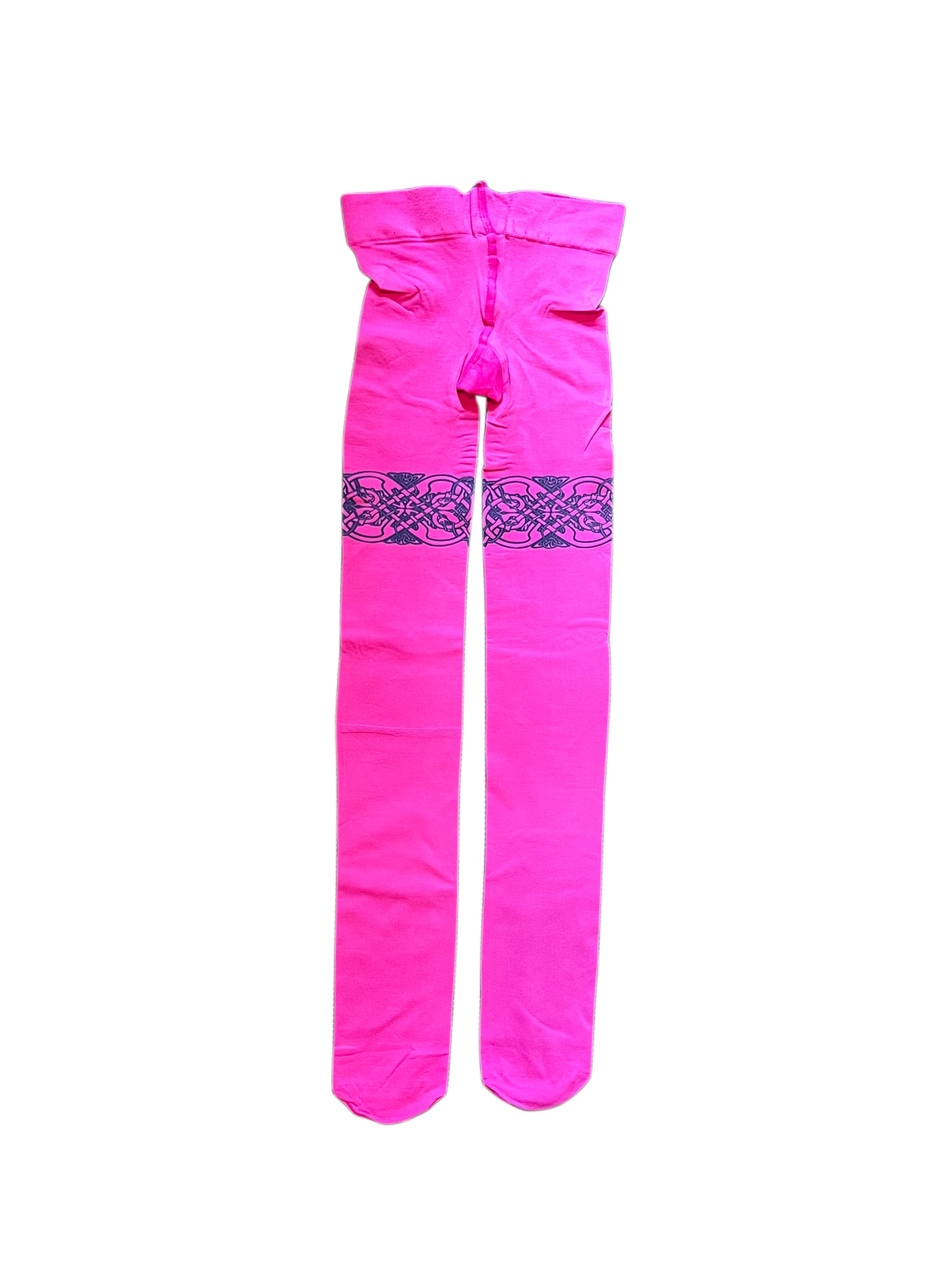 Hot Pink Celtic Garter Belt