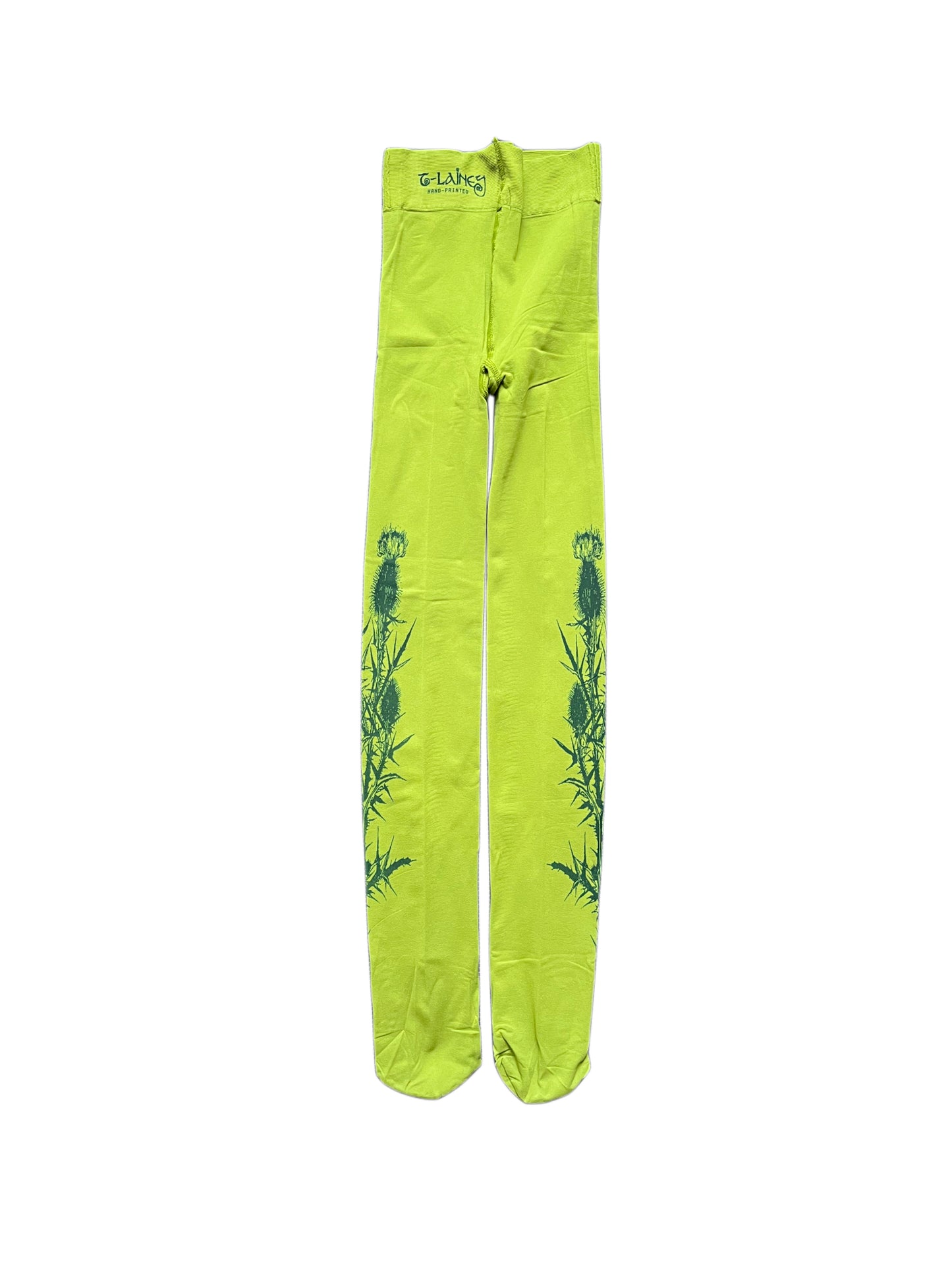 Green Thistle Tights