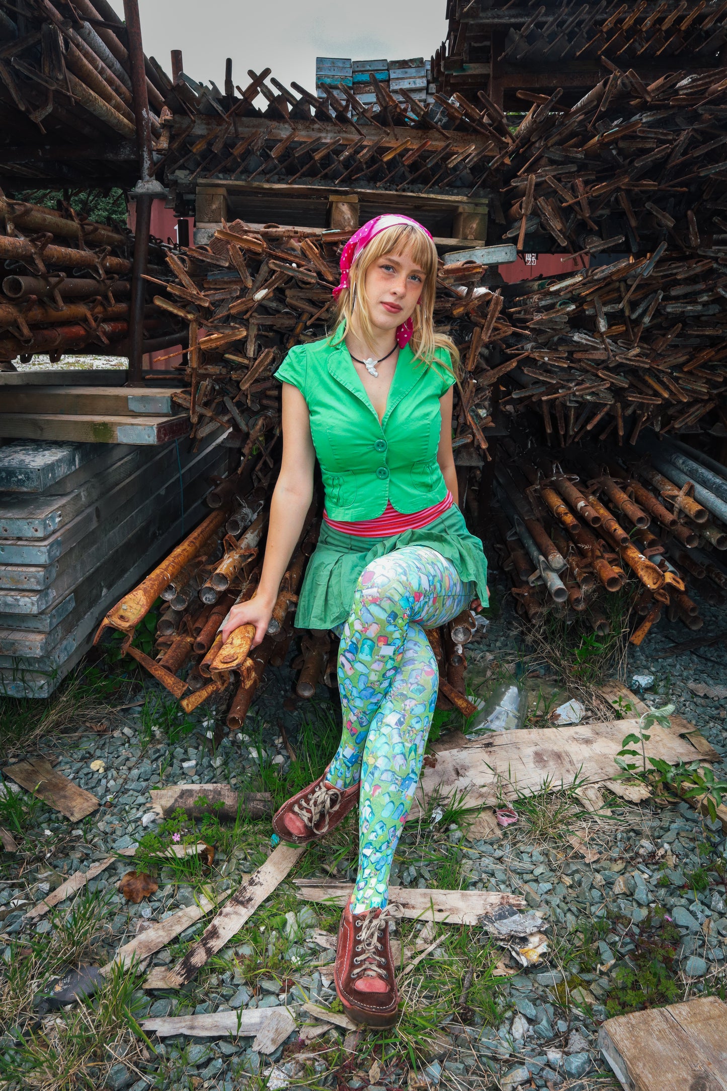 Festival Campsite Tights